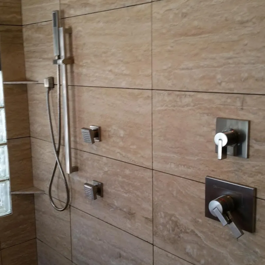 Shower fixture installation for Water Heater Installation in Midland